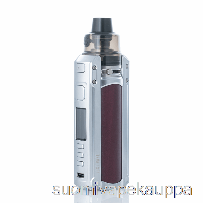 Vape Netistä Kadonnut Vape Ursa Quest 100w Pod Mod Kit Ruostumaton / Violetti Sydän Puu